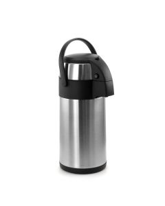 MegaChef 3.17 Quart Stainless Steel Airpot Hot Water Dispenser for Coffee and Tea